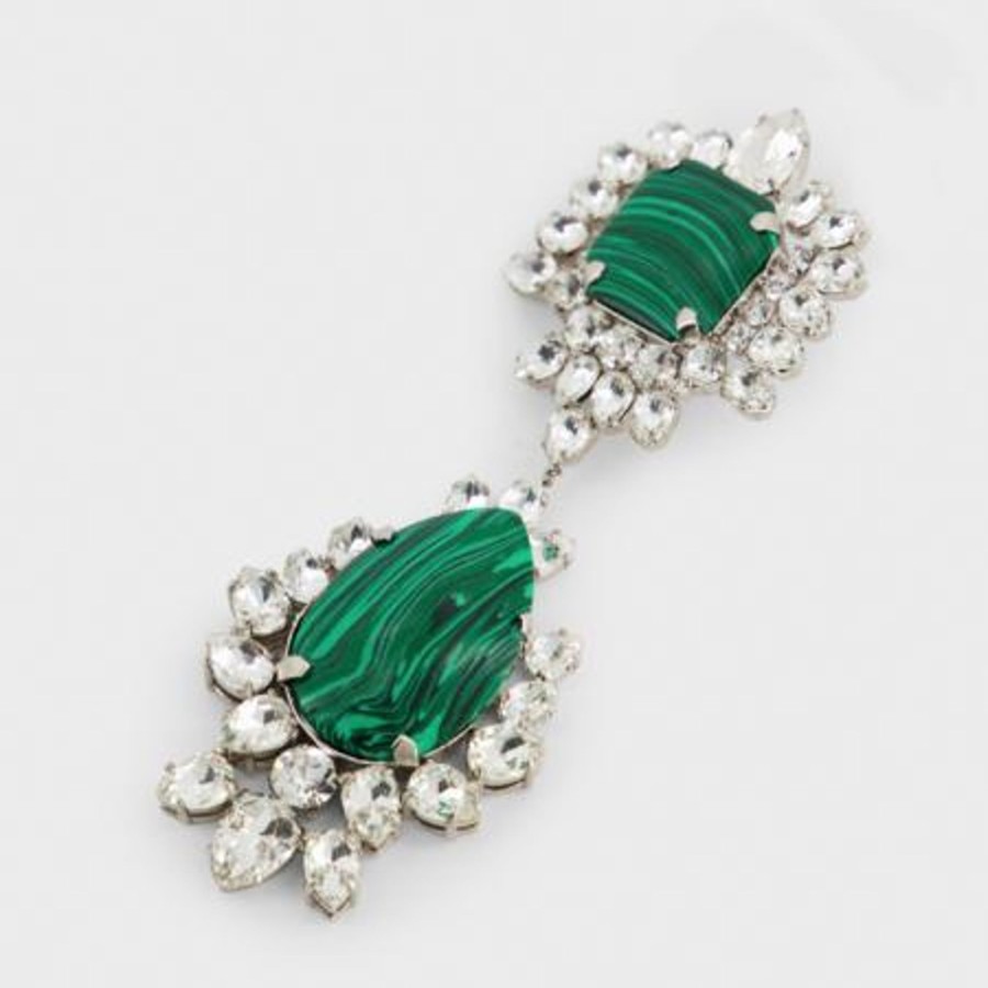 Women Giambattista Valli Jewelry | Malachite Earrings