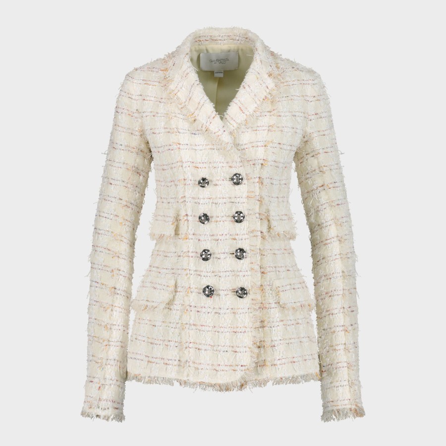 Women Giambattista Valli Coats & Jackets | Bicolour Boucle Jackets