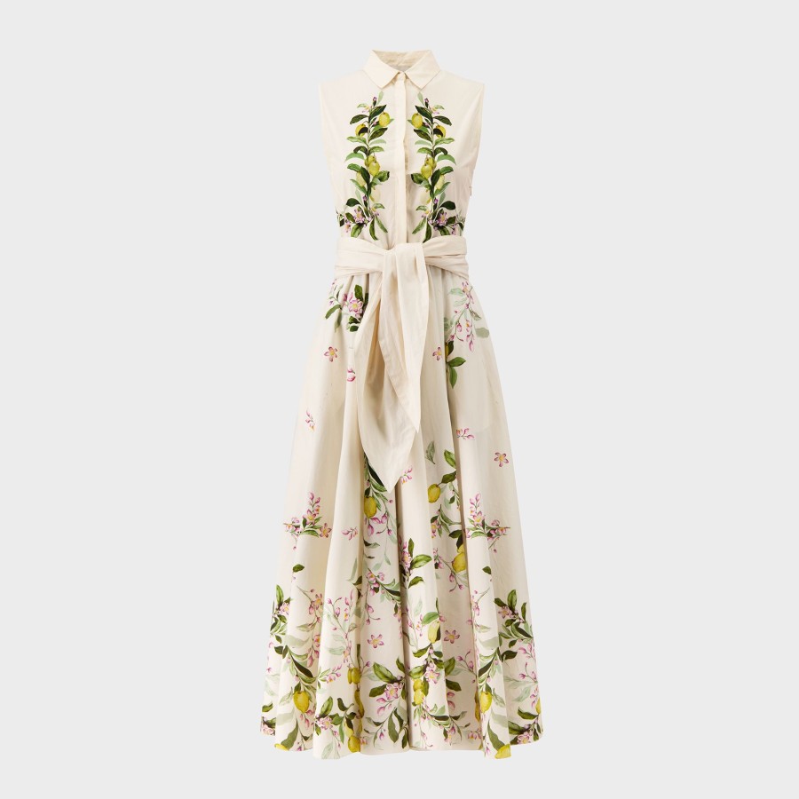 Women Giambattista Valli Dresses & Jumpsuits | Saint-Tropez Popeline Maxi Dress