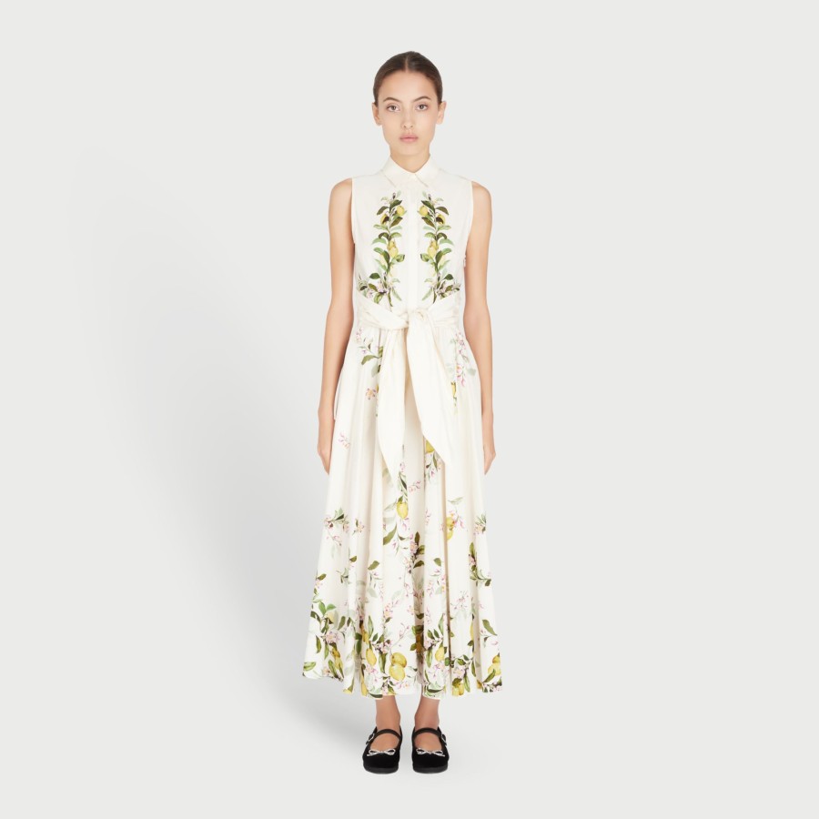 Women Giambattista Valli Dresses & Jumpsuits | Saint-Tropez Popeline Maxi Dress