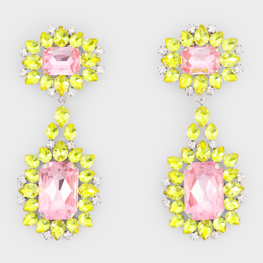 Women Giambattista Valli Jewelry | Pink Blush Earrings