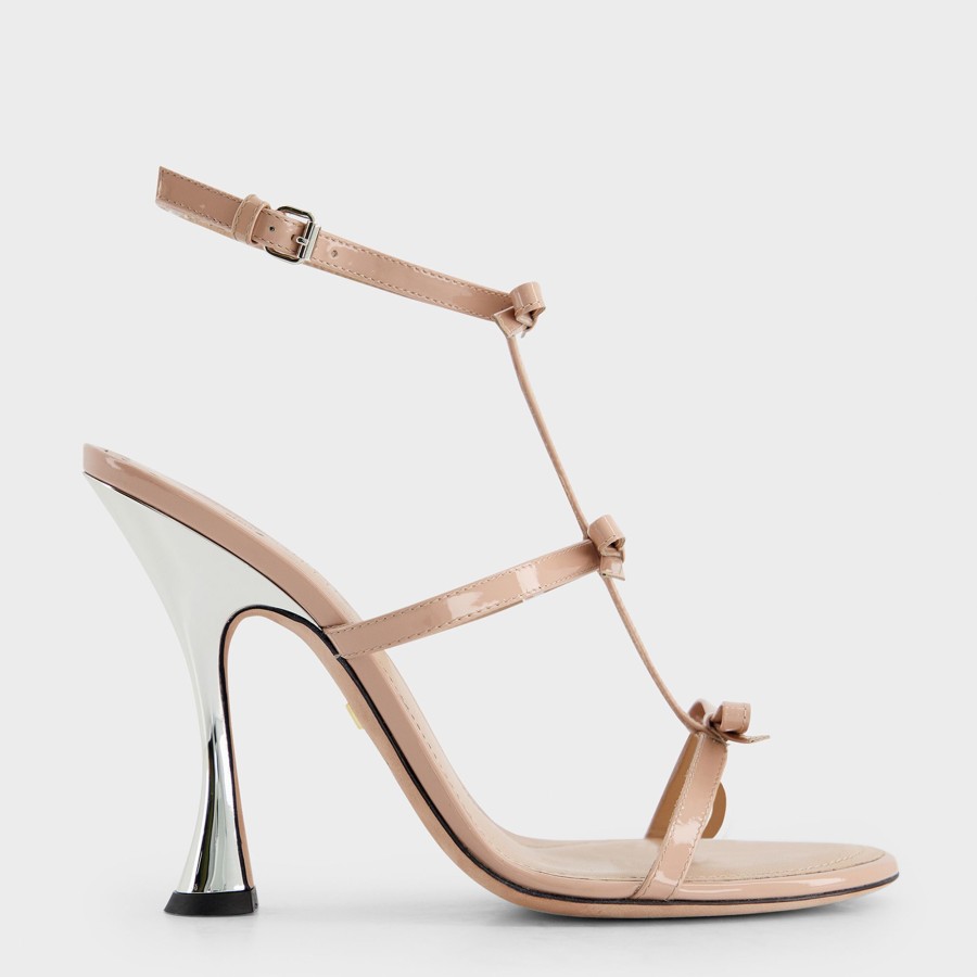 Women Giambattista Valli Shoes | Nude Love Bow Heels