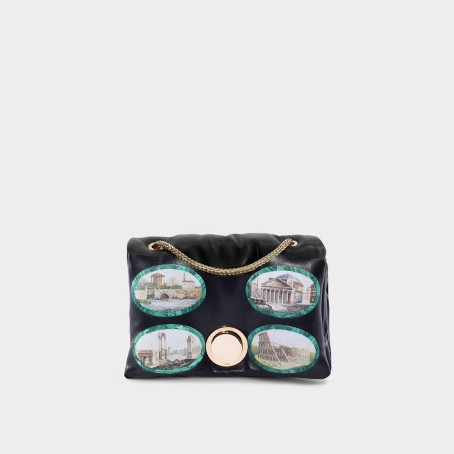 Women Giambattista Valli Bag | Black Four Mosaiques Mini Airbag