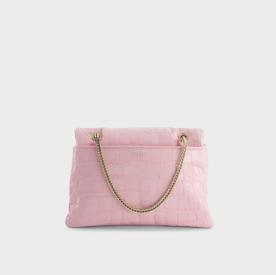 Women Giambattista Valli Bag | Pink Patent Leather Mini Airbag