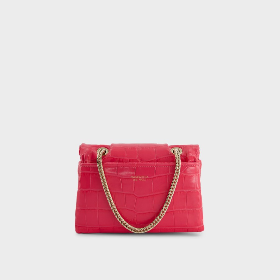 Women Giambattista Valli Bag | Amarena Embossed Leather Mini Airbag