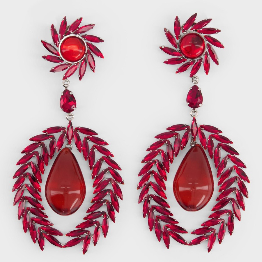 Women Giambattista Valli Jewelry | Red Earrings