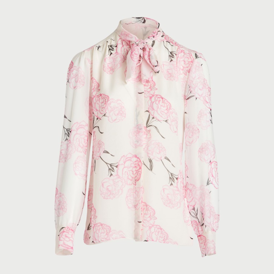 Women Giambattista Valli Tops, Blouses & Knits | Carnation Georgette Blouse