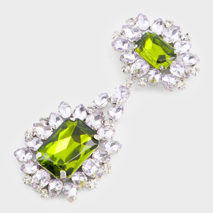 Women Giambattista Valli Jewelry | Green Tea Earrings