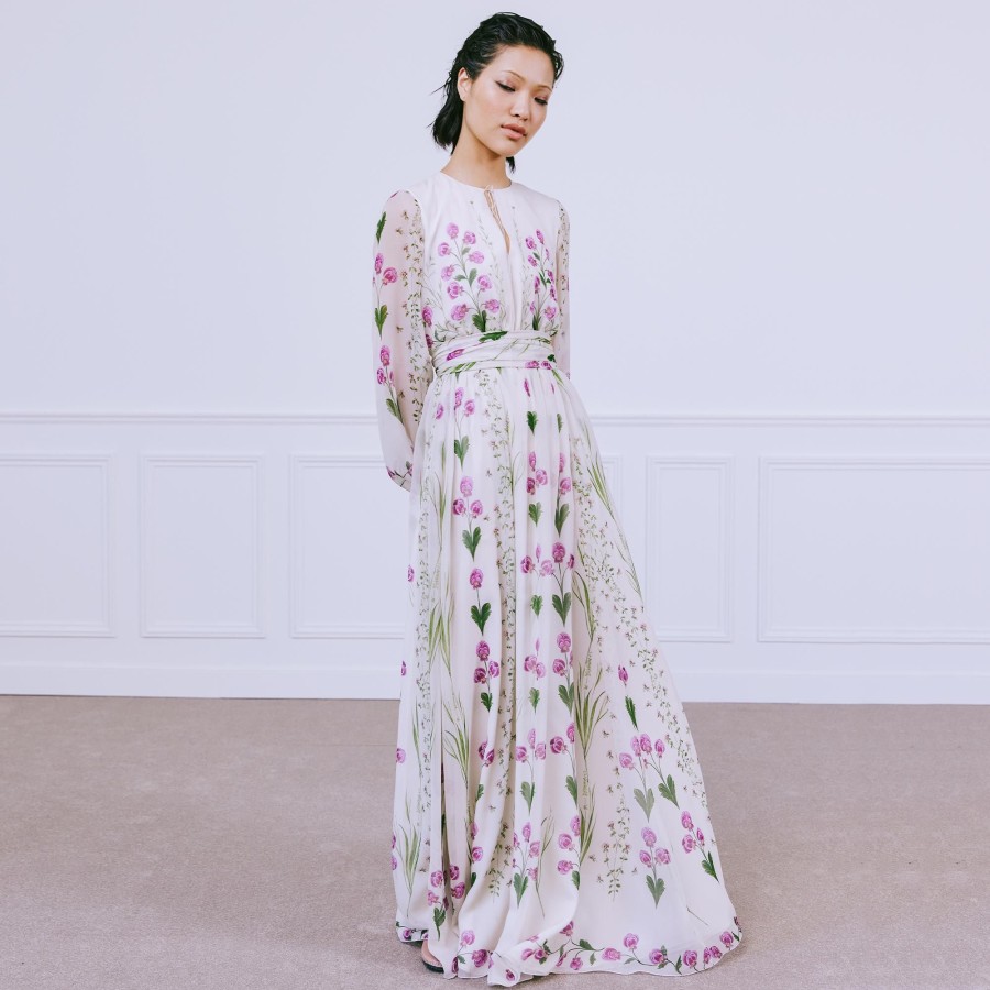 Women Giambattista Valli Dresses & Jumpsuits | Pensees Sauvages Long Silk Dress