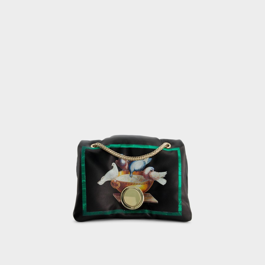 Women Giambattista Valli Bag | Black Birds Mini Airbag